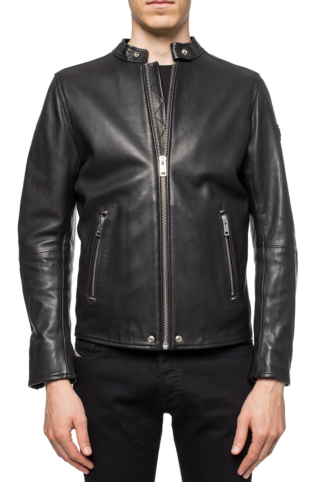 Diesel Leather Jacket | Men's Clothing | Vitkac